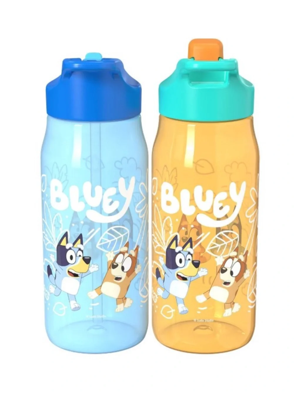Zak Designs 2pk 16 oz Hydration Bottle Bluey Design, Target Bullseye Playground